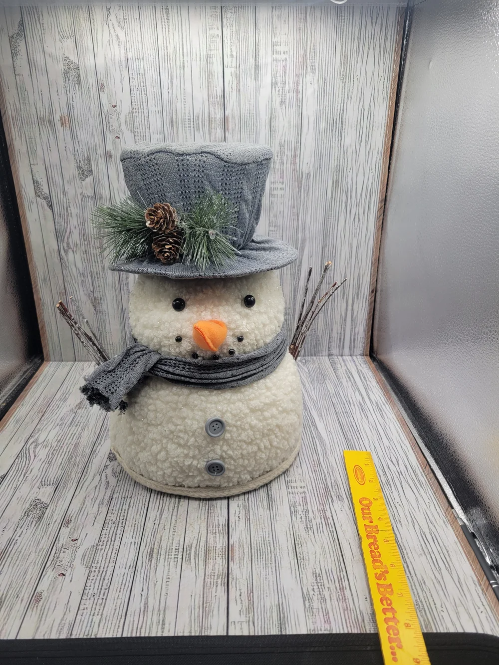 Snow Man - Beautiful Christmas Tree Topper/ Centerpiece